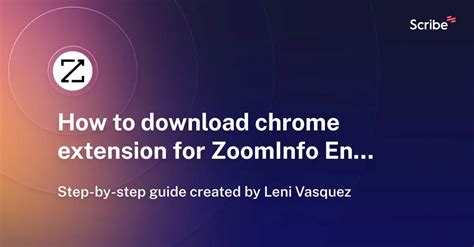 zoominfo download|zoominfo extension download.